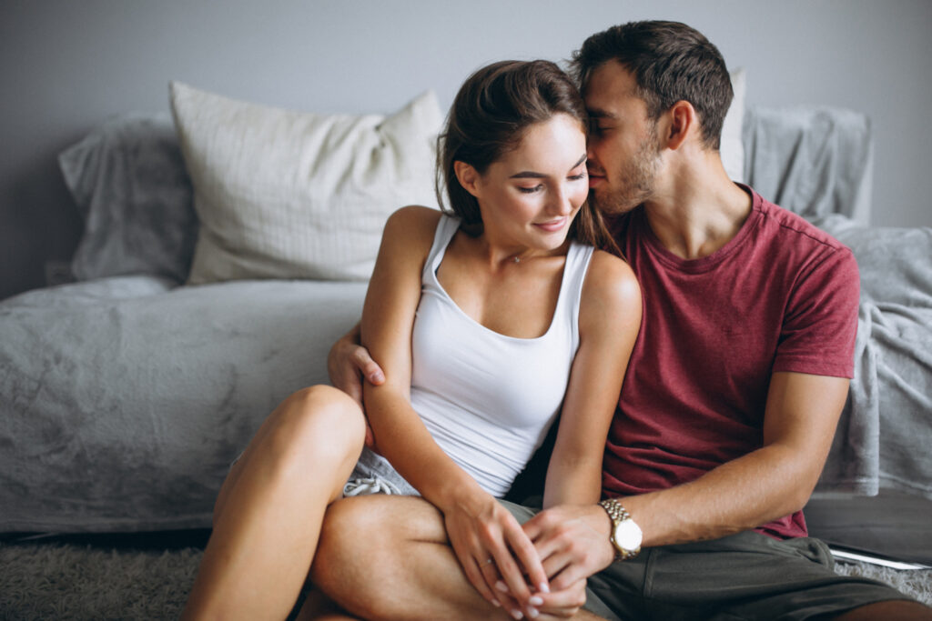 Stel en singles in Nederland met symbolen voor seks, dating en relaties